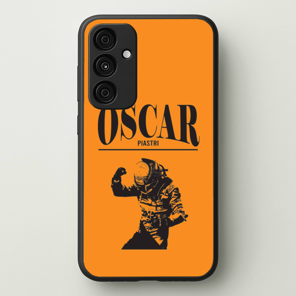 Oscar Orange And Black Phone Case
