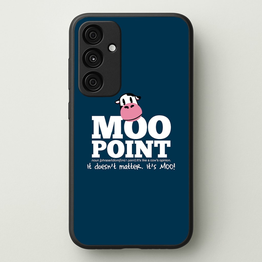 A Moo Point Phone Case