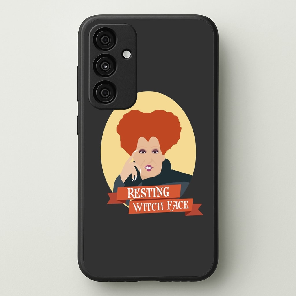 Resting Witch Face - Hocus Halloween Phone Case