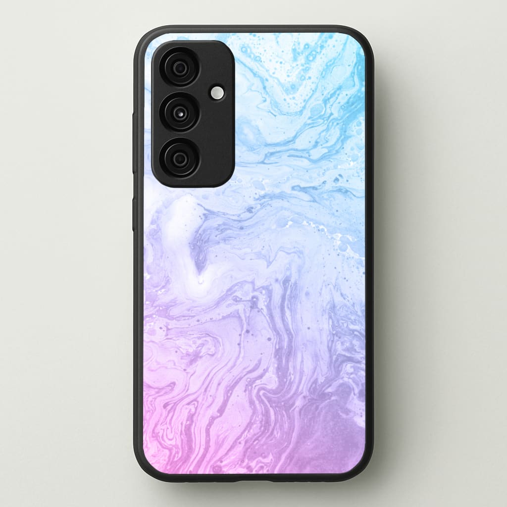 Purple Marble Phone Case - Galaxy A55 / Standard