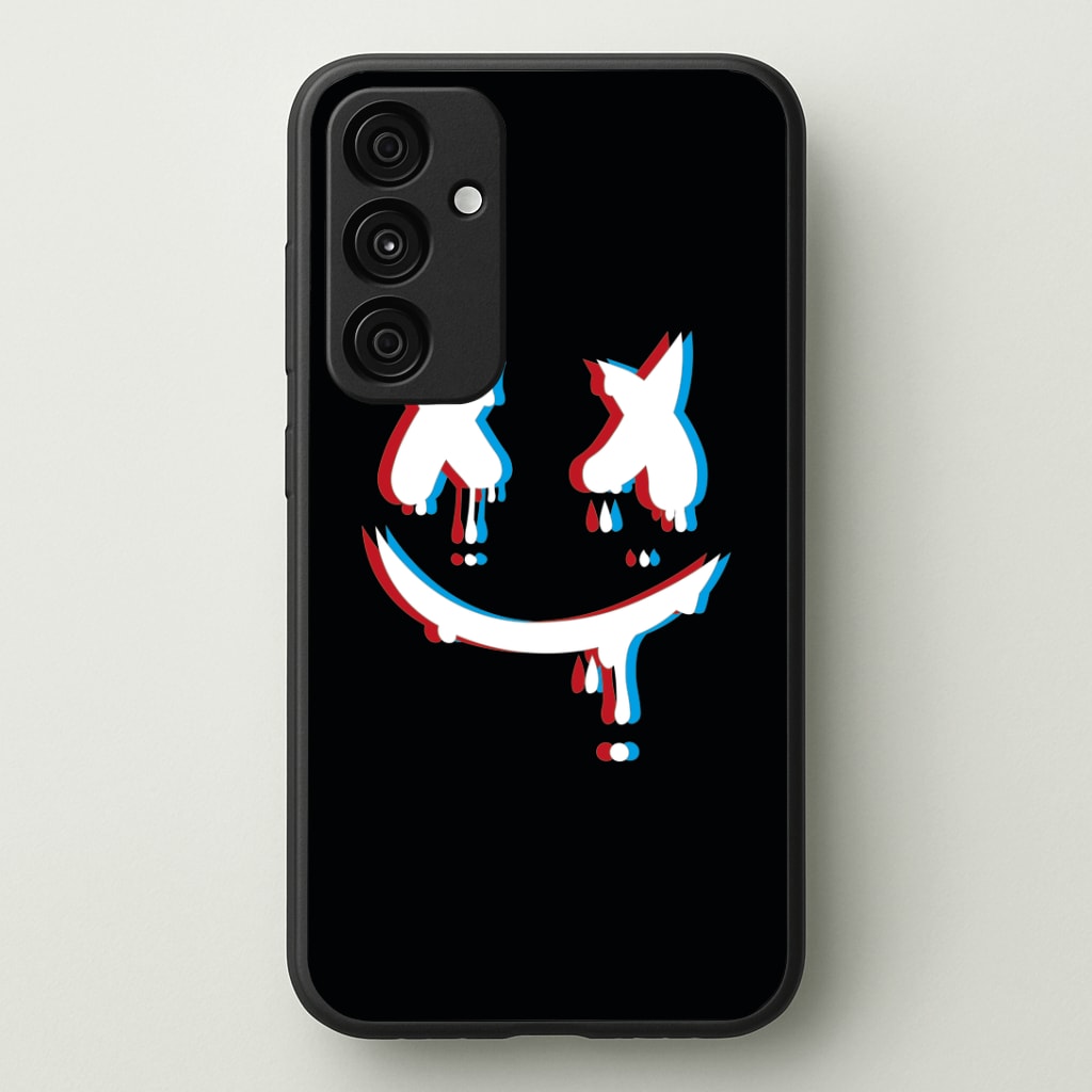 Blue Blur - White Helmet DJ Phone Case