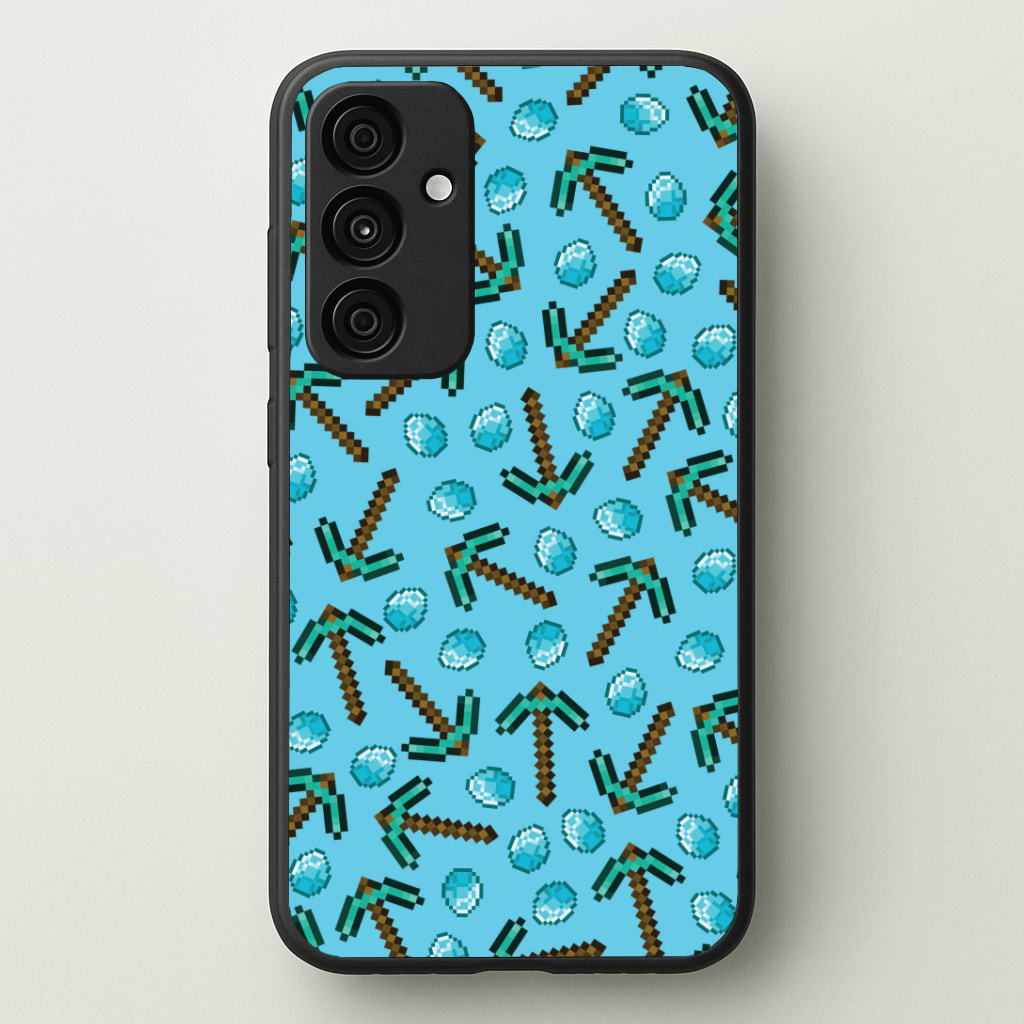 Diamond Axe Pattern Phone Case