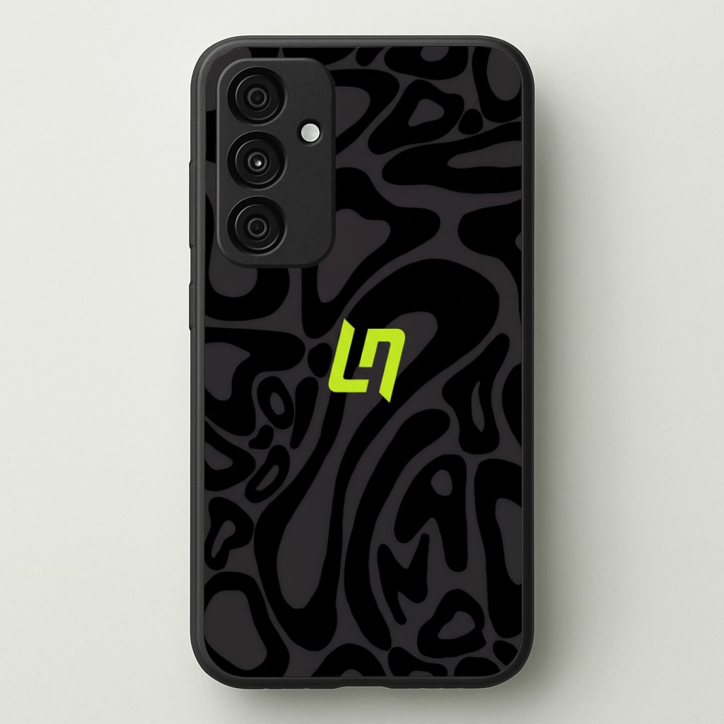 Norris Helmet Pattern - Black Phone Case