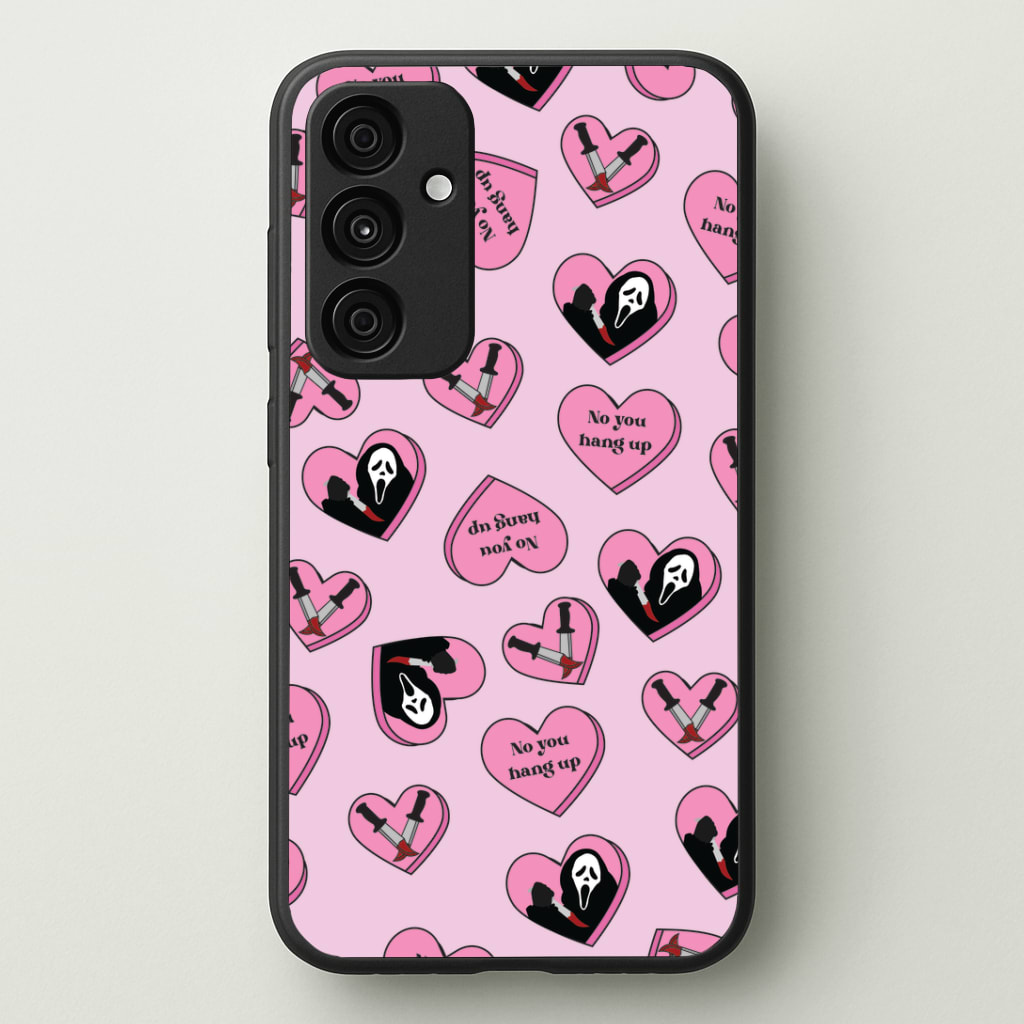 No You Hang Up Love Hearts Phone Case - Galaxy A55 / Standard