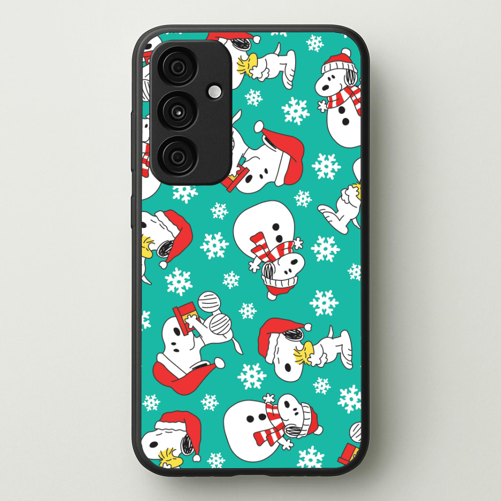 Christmas Cartoon Beagle Pattern Phone Case