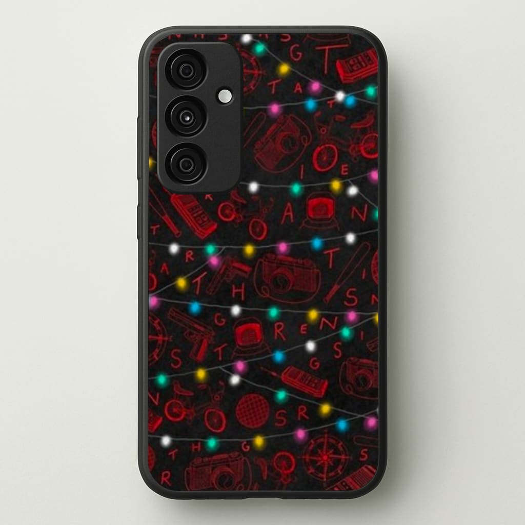 Stranger Red Illustrations Phone Case - Galaxy A55 / Standard