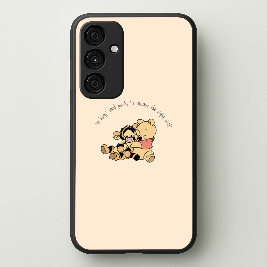 A Hug Said Pooh - Winnie Phone Case - Galaxy A55 / Standard