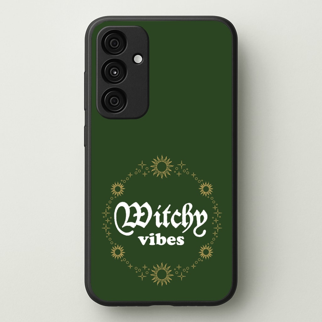 Witchy Vibes Green Phone Case