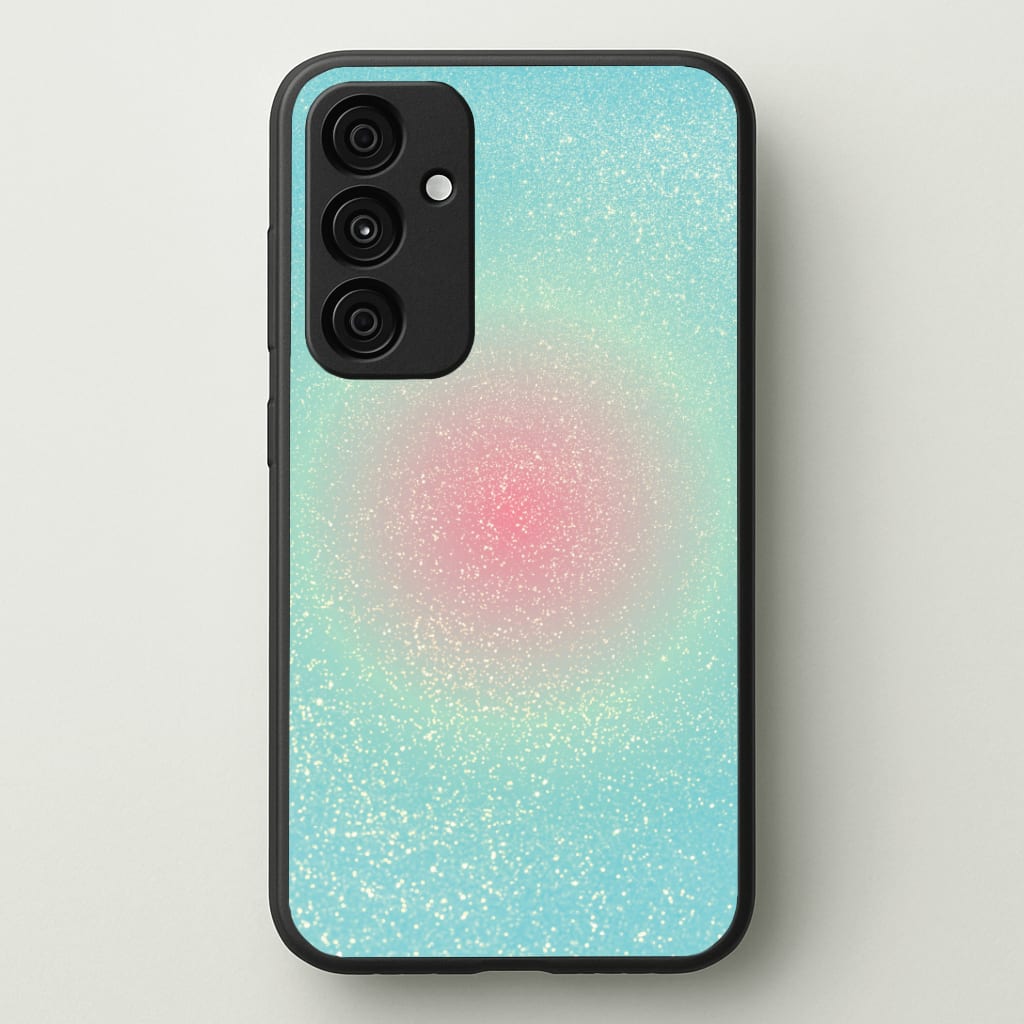 Teal Shimmer Phone Case