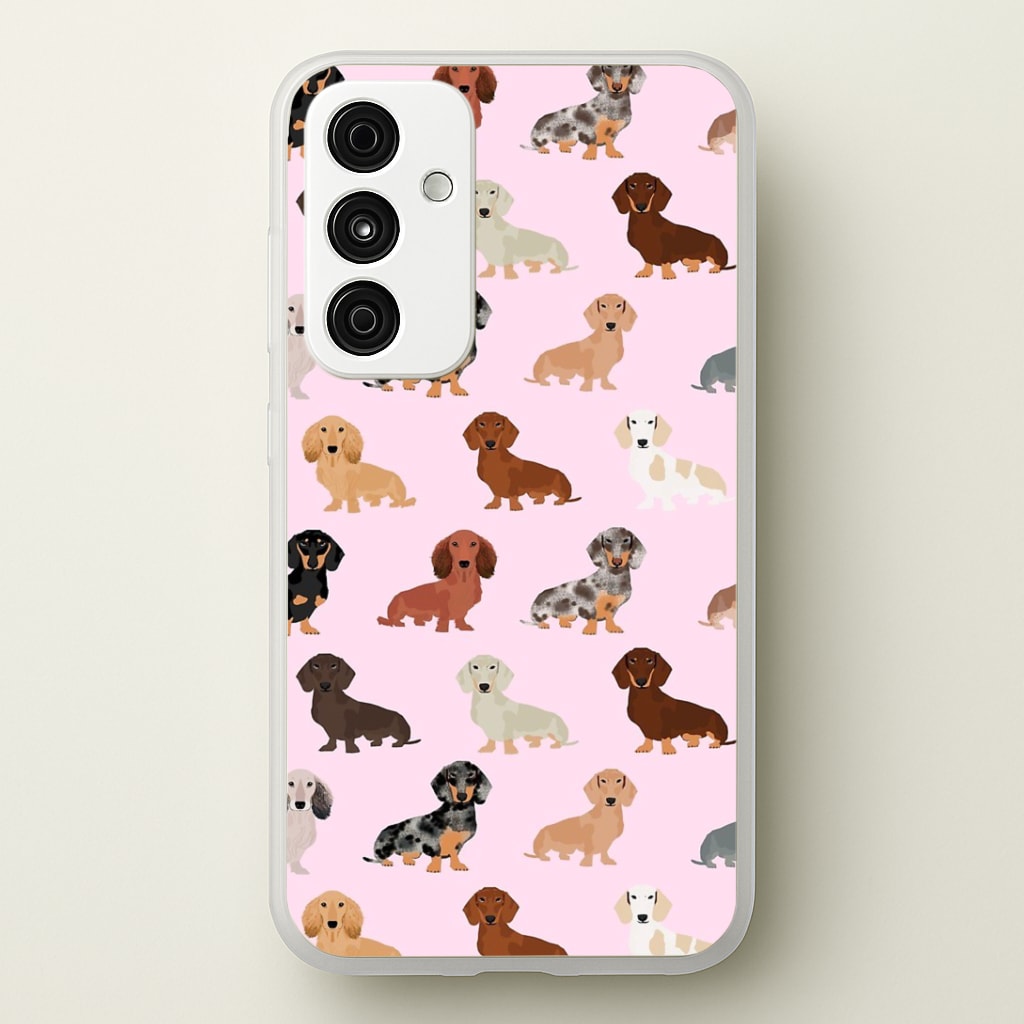 Dachshund Breed Pattern Phone Case