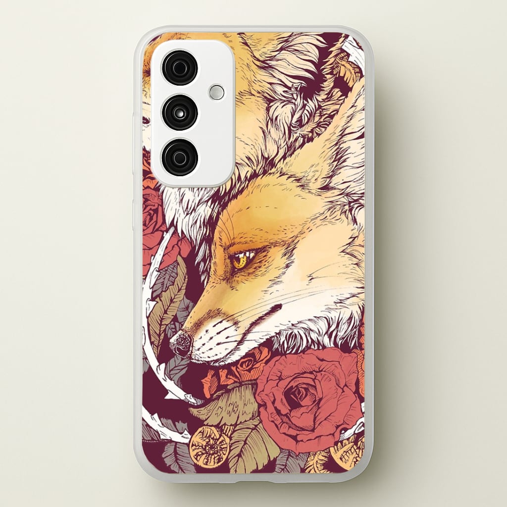 Red Fox Bloom Phone Case