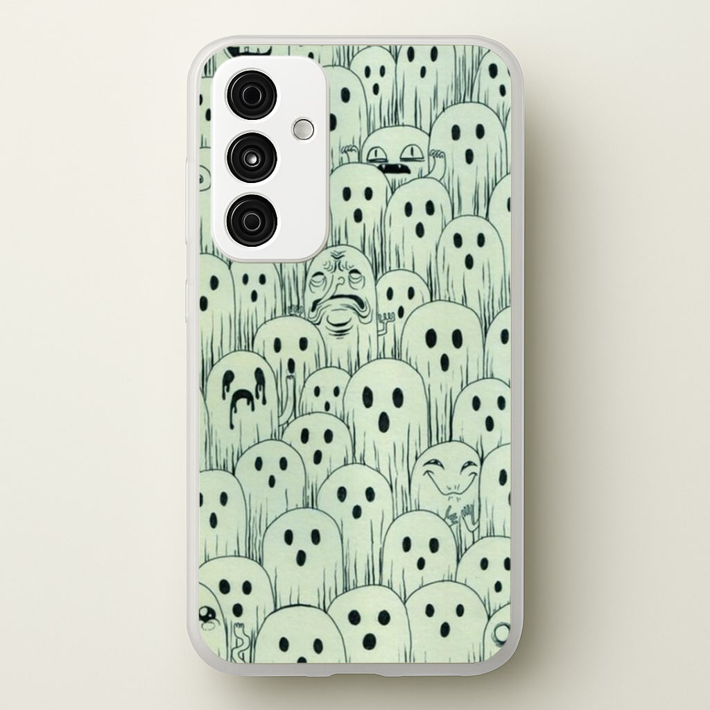 Droopy Ghost Pattern Phone Case
