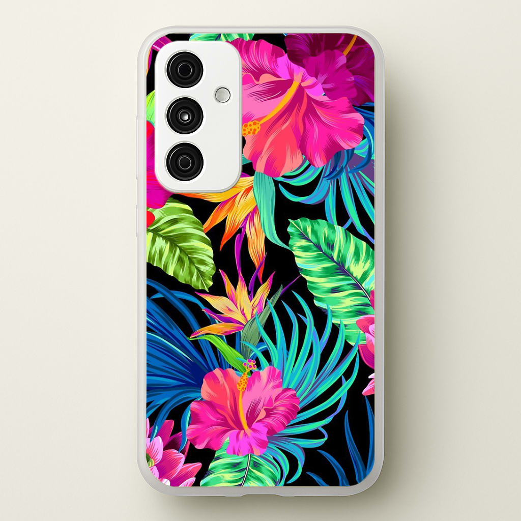 Colourful Hibiscus Pattern Phone Case