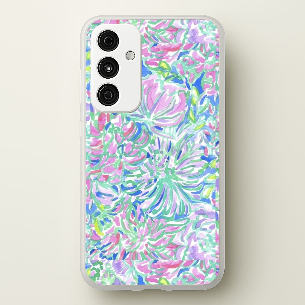 Colourful Floral Painting Phone Case