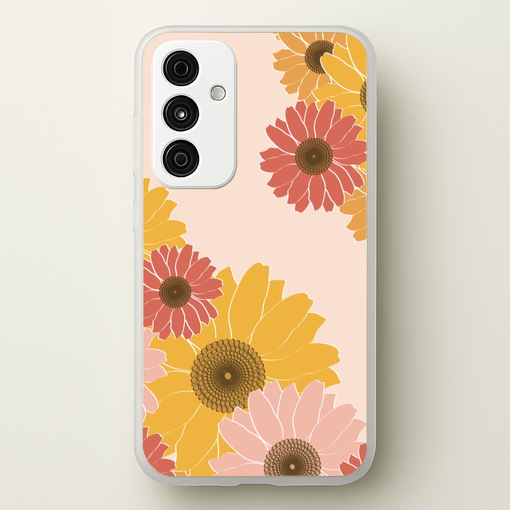 Sunflower Floral Pattern Phone Case