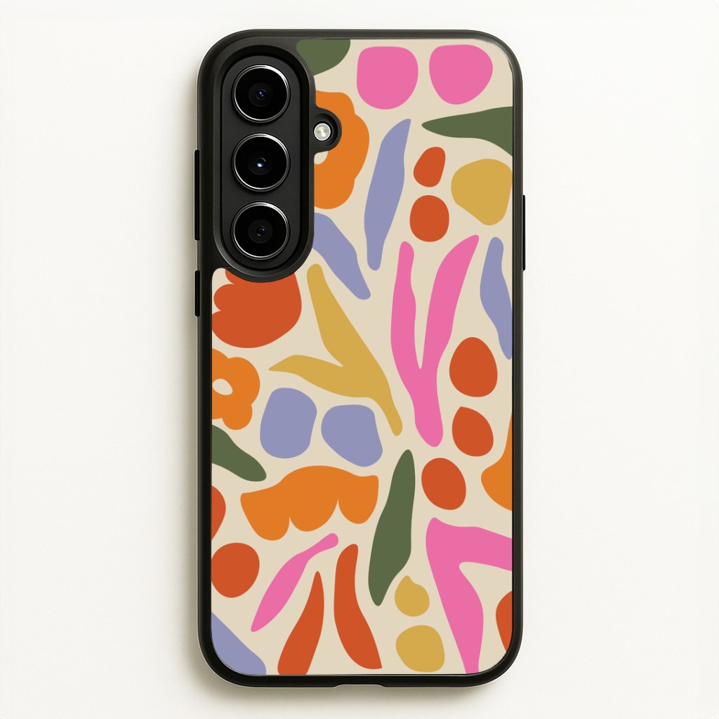 Abstract Floral Pattern - Floral Phone Case