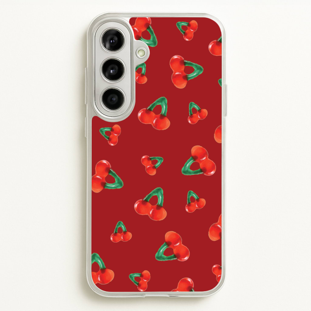 Gummy Cherries Pattern Phone Case