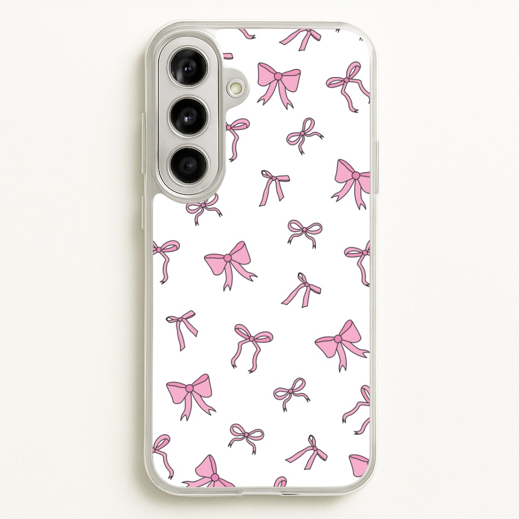 Coquette Variety Pink Bows Pattern Phone Case