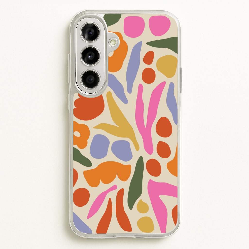 Abstract Floral Pattern - Floral Phone Case