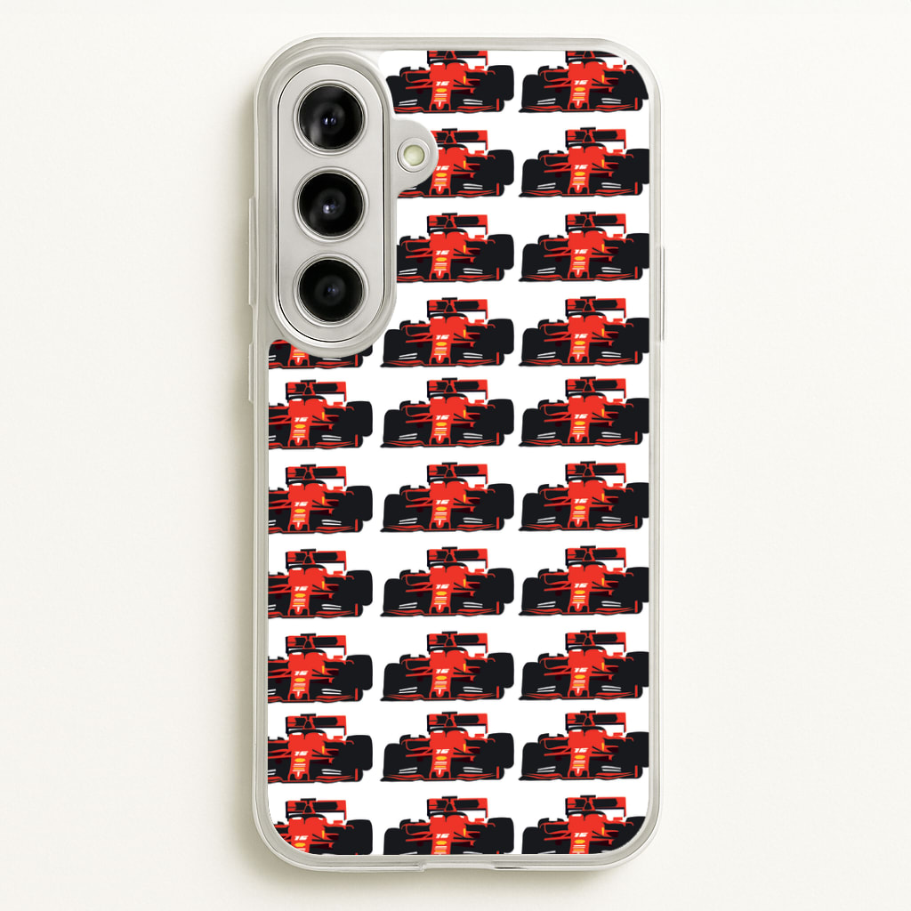F1 Car Collage Phone Case
