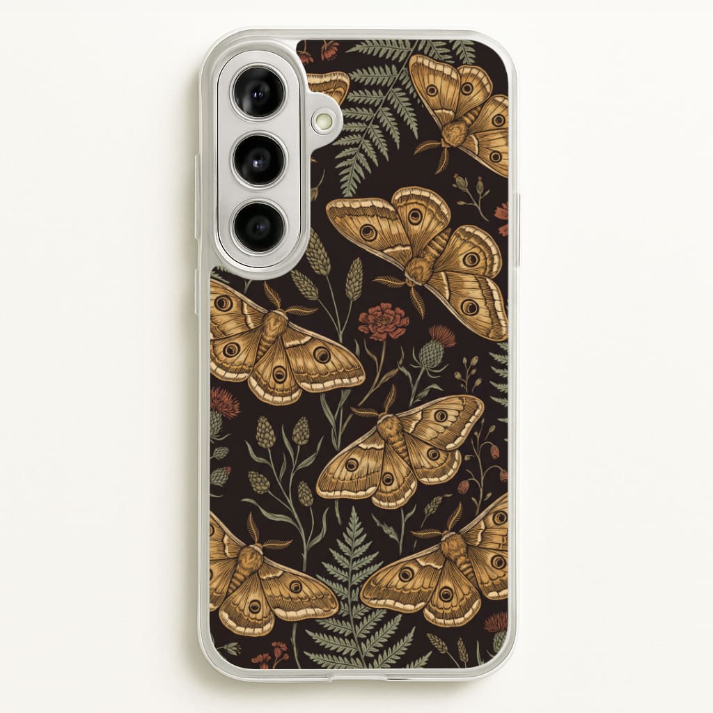 Moth And Moonlight Phone Case