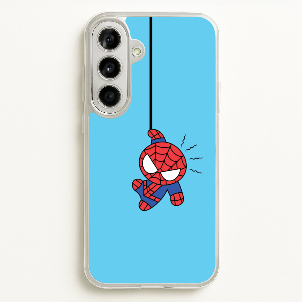 Blue Hanging Spider Hero Phone Case