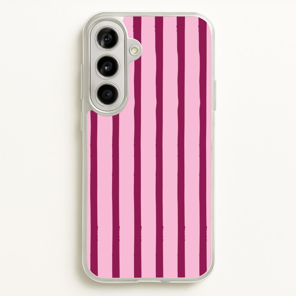 Strawberry Stripes  Phone Case