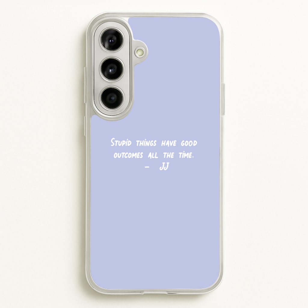 Stupid Things Have Good Outcomes - Outer Banks Phone Case