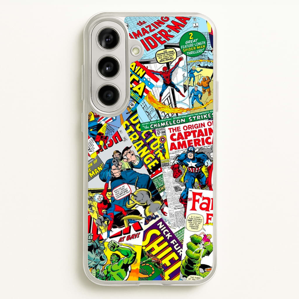 Superhero Comic Comics Pattern Phone Case