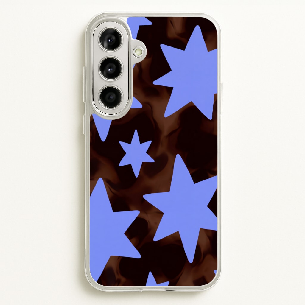 Tortoiseshell Star Scatter Phone Case