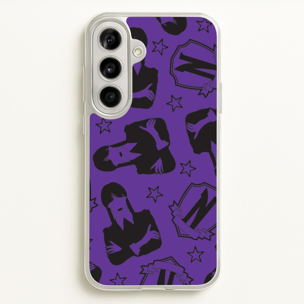 Wednesday Pattern Phone Case