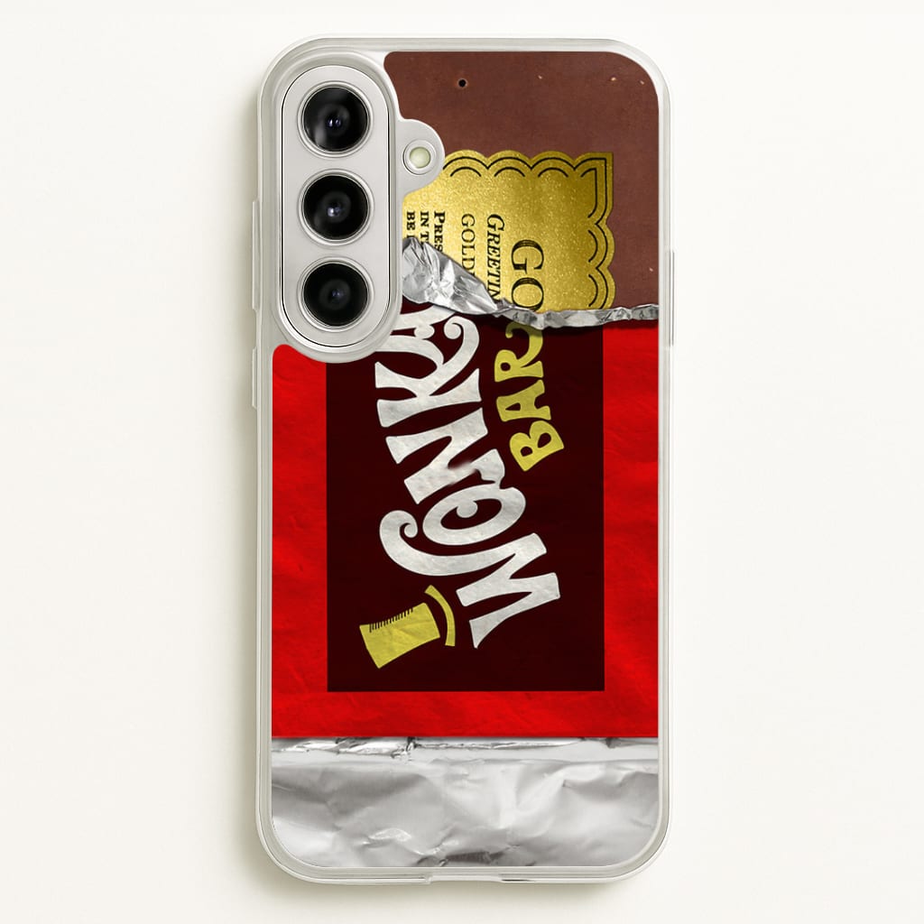 Wonka Bar Golden Ticket Phone Case