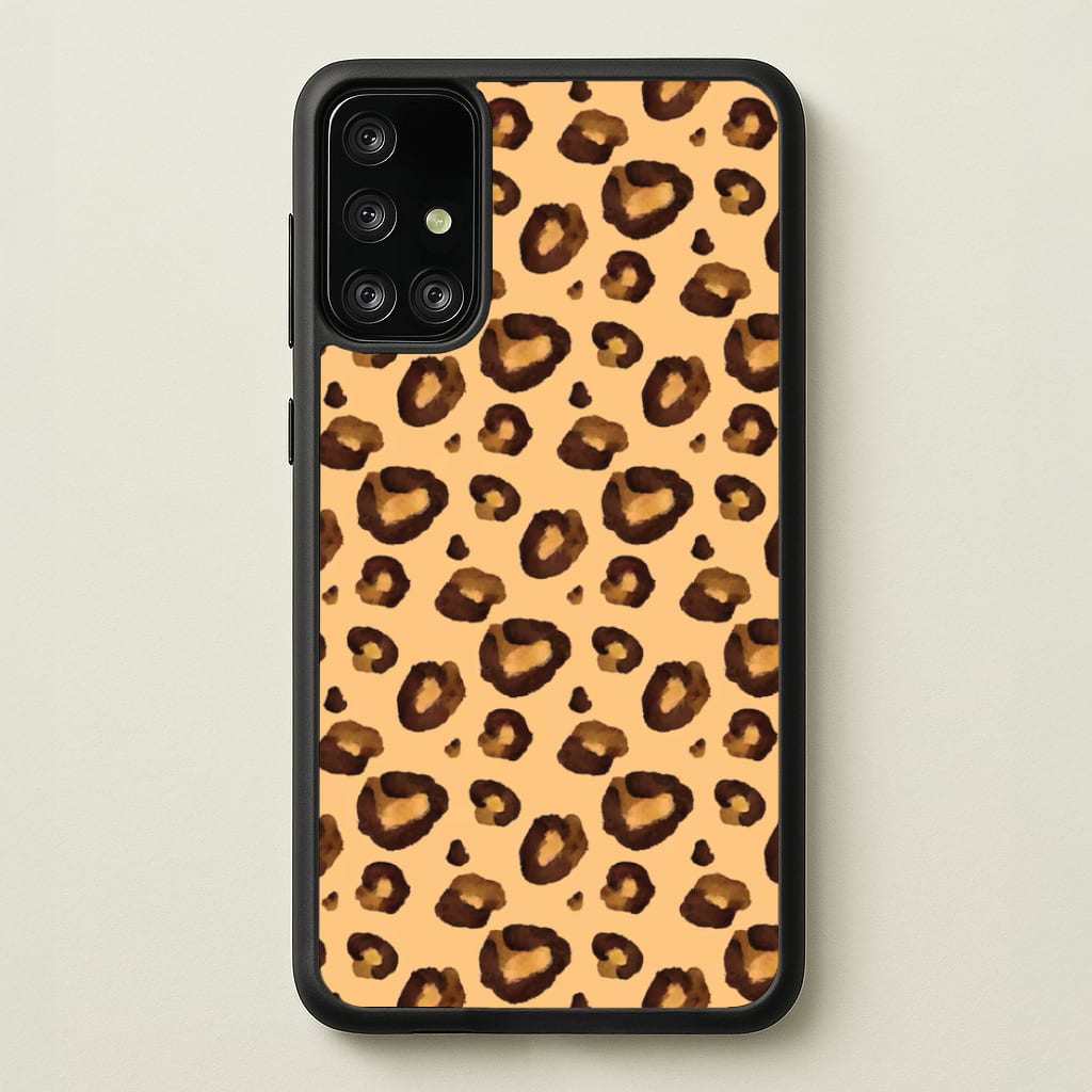 Watercolour Cheetah Print Phone Case