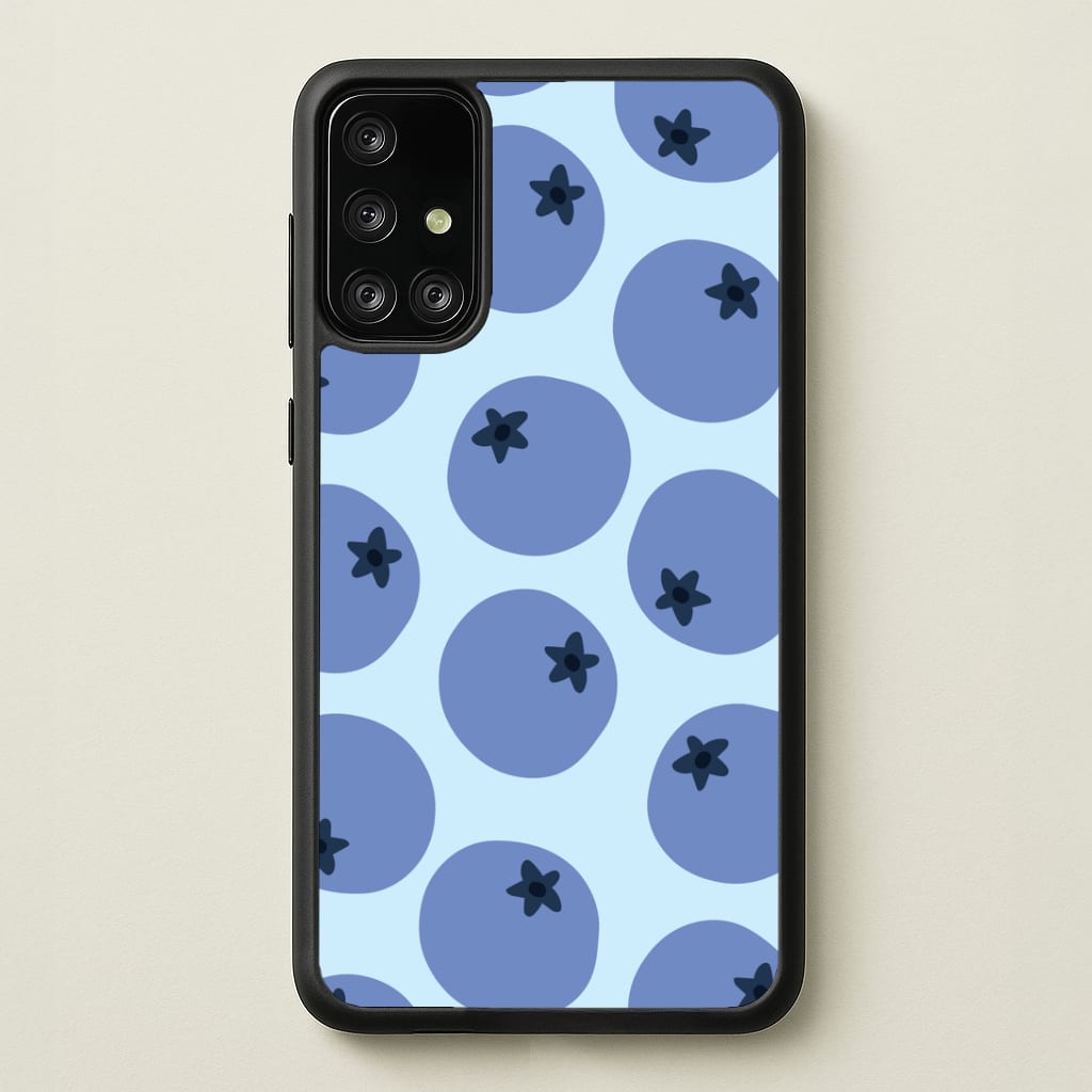Blueberries - Fruit Patterns Phone Case
