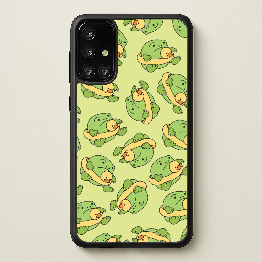 Frog Pattern - Plushy Phone Case