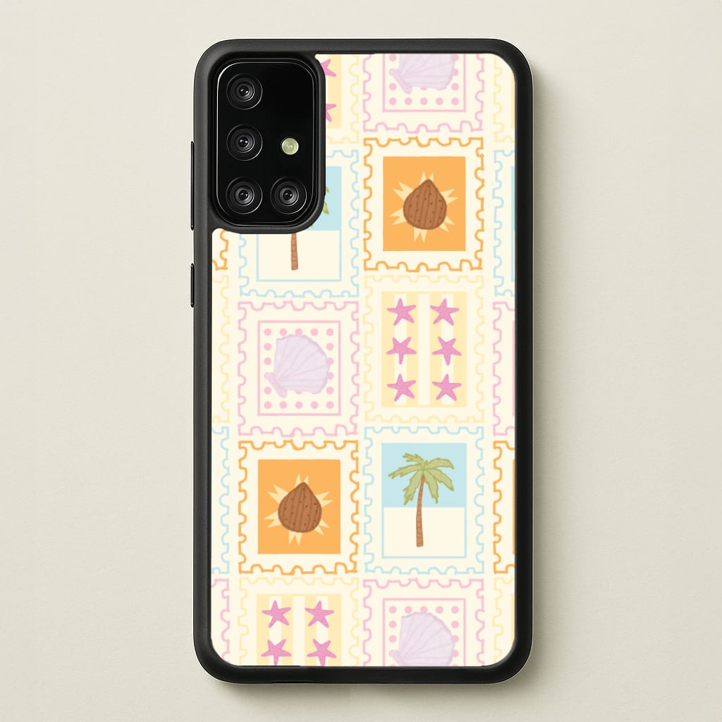 Tropical Stamps Phone Case