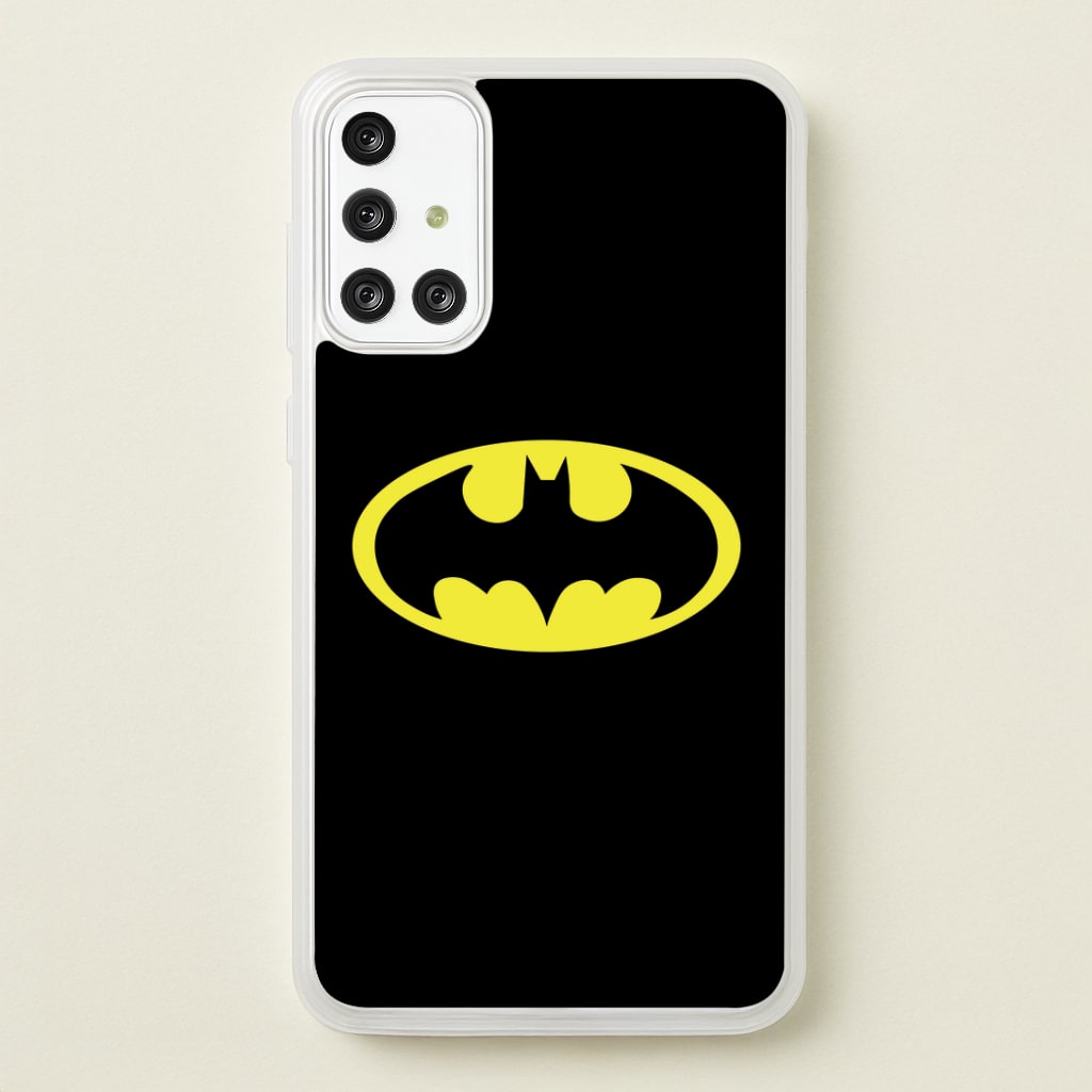Black Bat Superhero Logo Phone Case