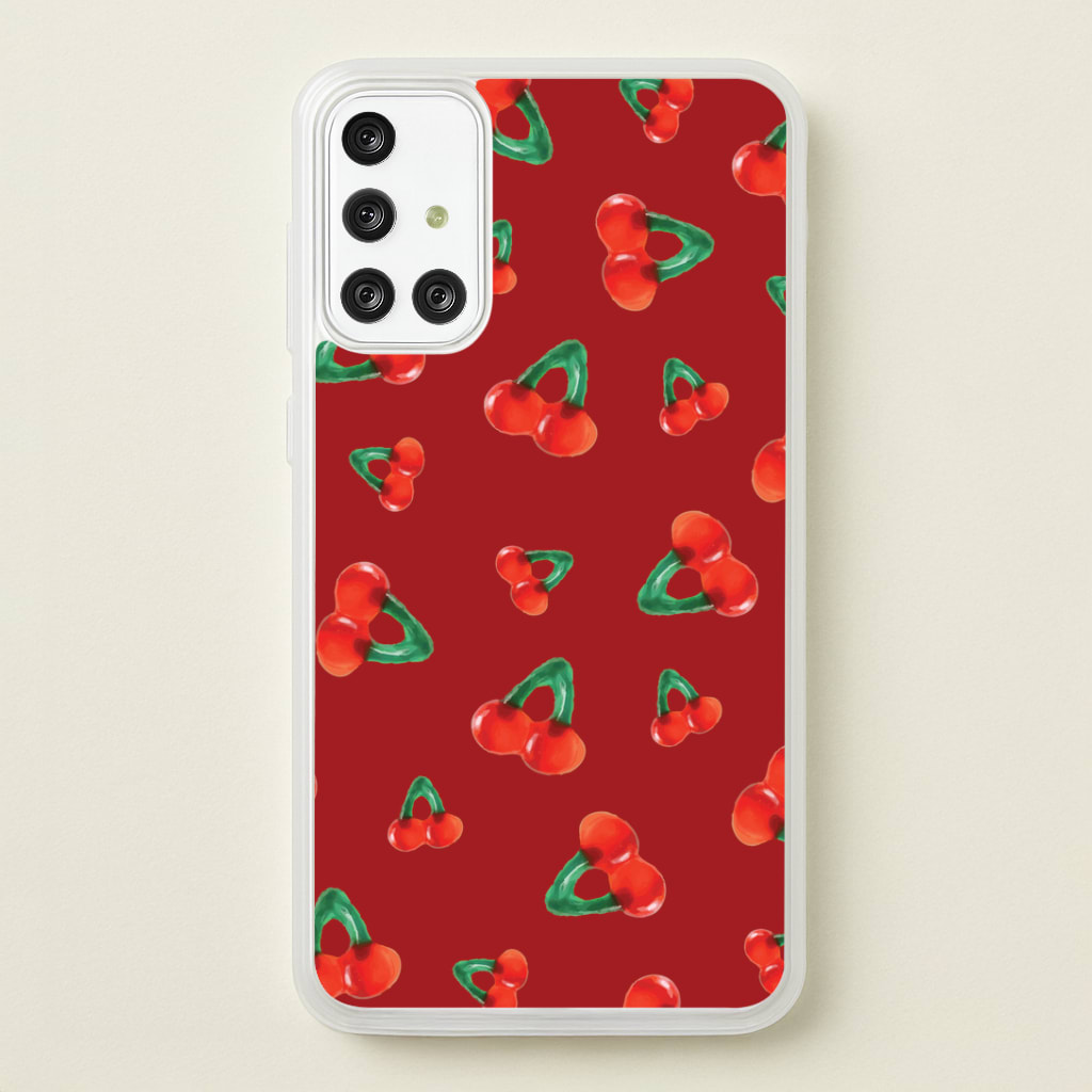 Gummy Cherries Pattern Phone Case
