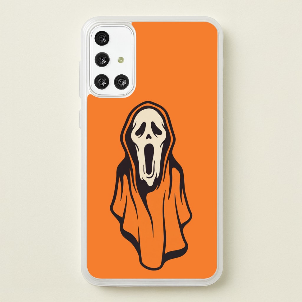 Orange Scream Phone Case