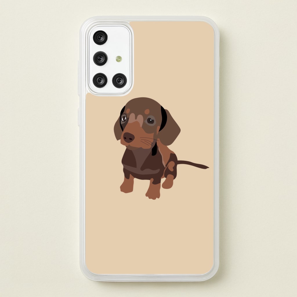 Brown - Dachshunds Phone Case