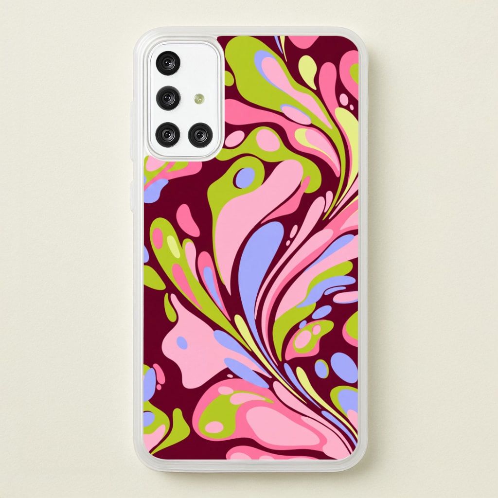 Multicolour Marble Swirl Phone Case