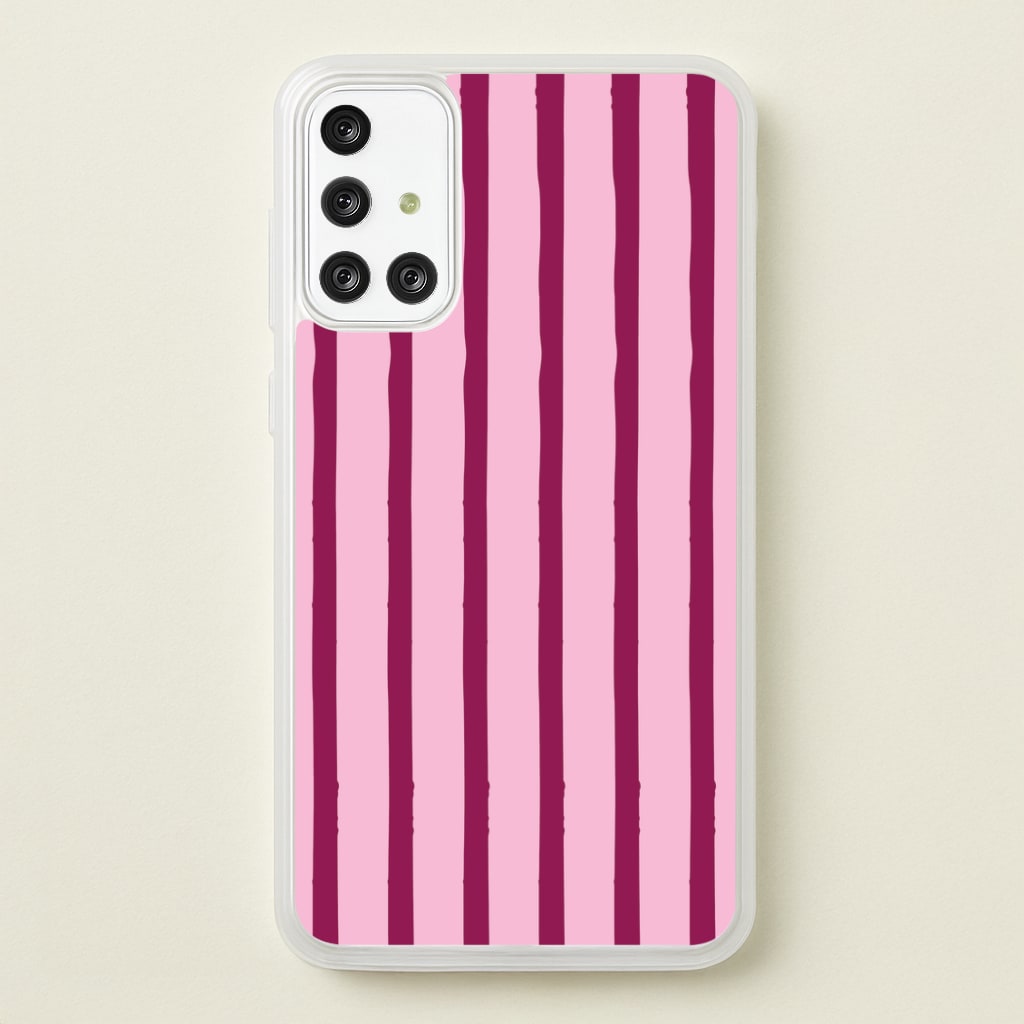 Strawberry Stripes  Phone Case