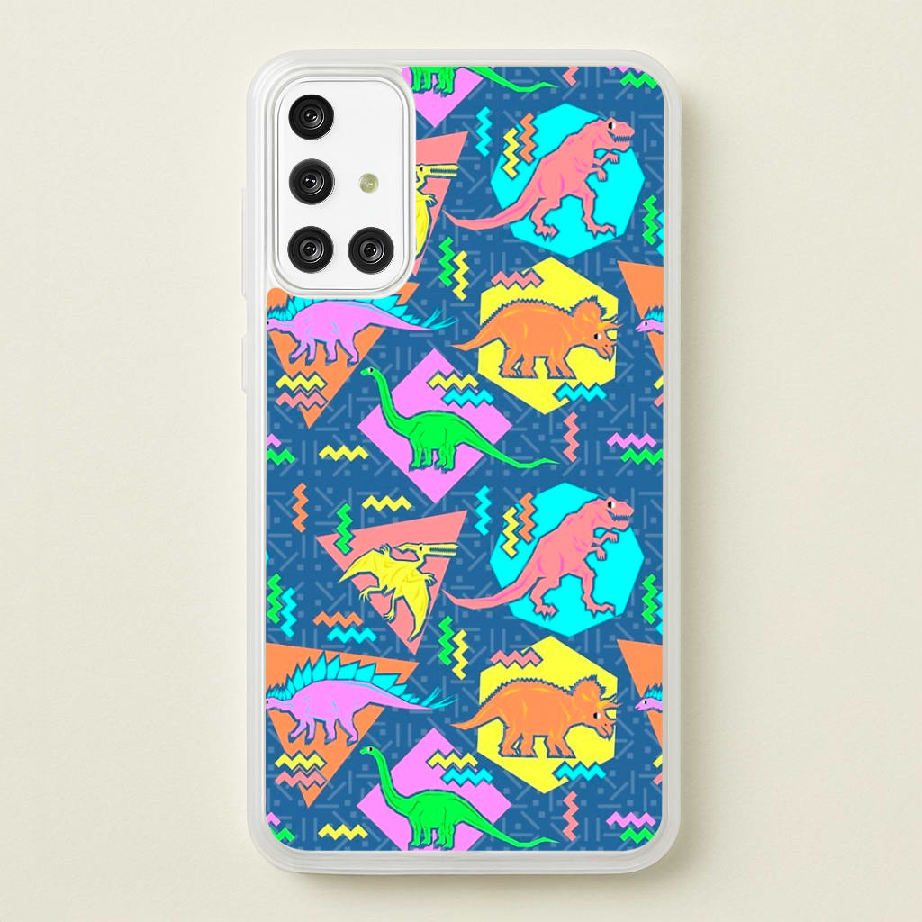 Nineties Dinosaurs Pattern Phone Case