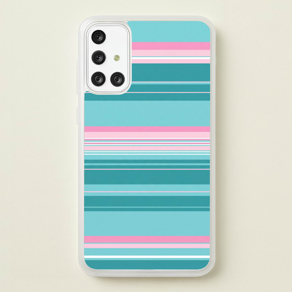 Candy Stripe Blush Phone Case