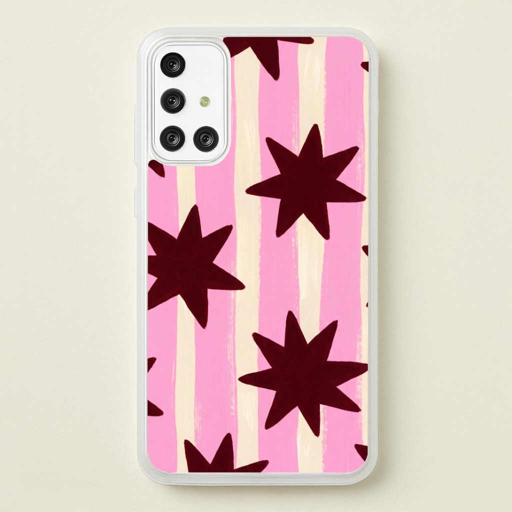 Painted Stripes And Stars Phone Case