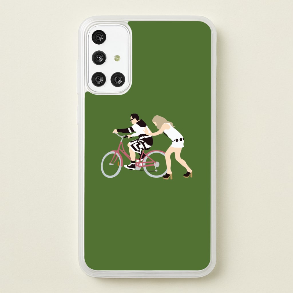 David Riding A Bike Phone Case