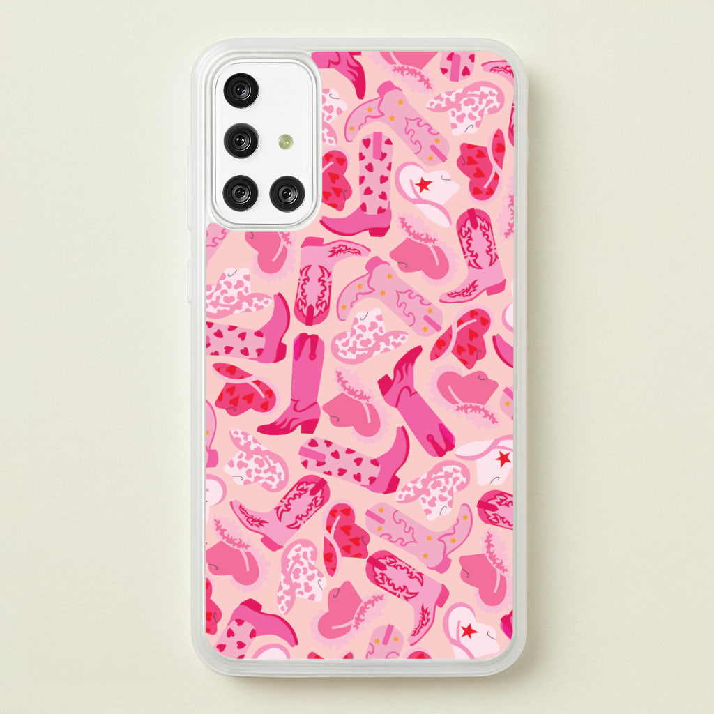 Cowboy Hats And Boots - Western Phone Case