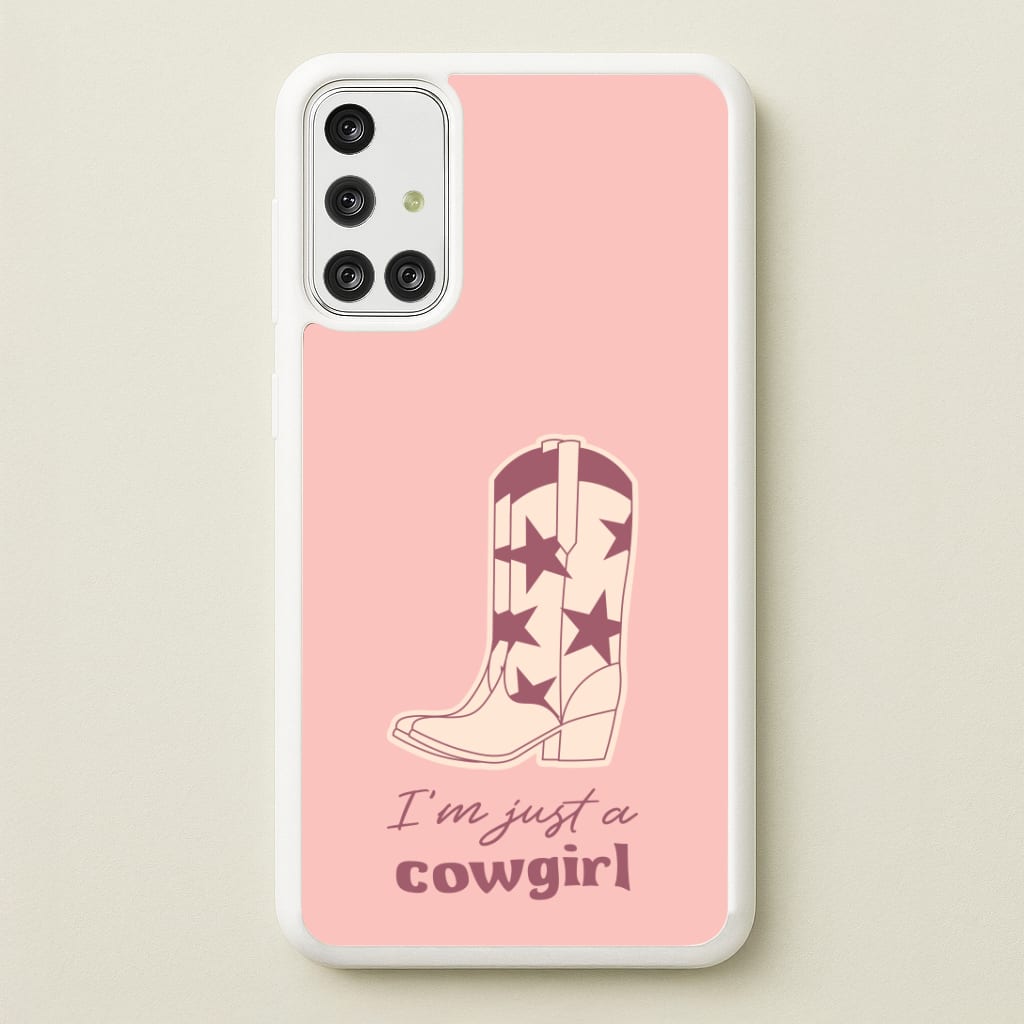 I'm Just A Cowgirl Phone Case