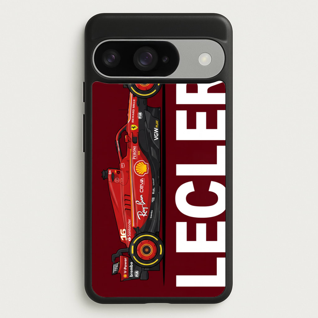 Leclerc Racer Phone Case