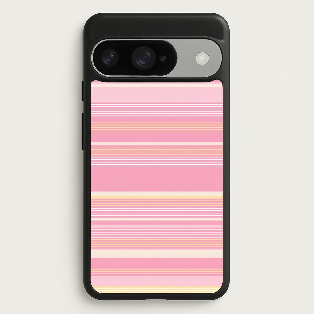 Blush Butter Stripes Phone Case